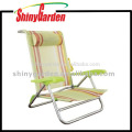 Outdoor Relax Aluminium Chair,Beach Chair With Pillow